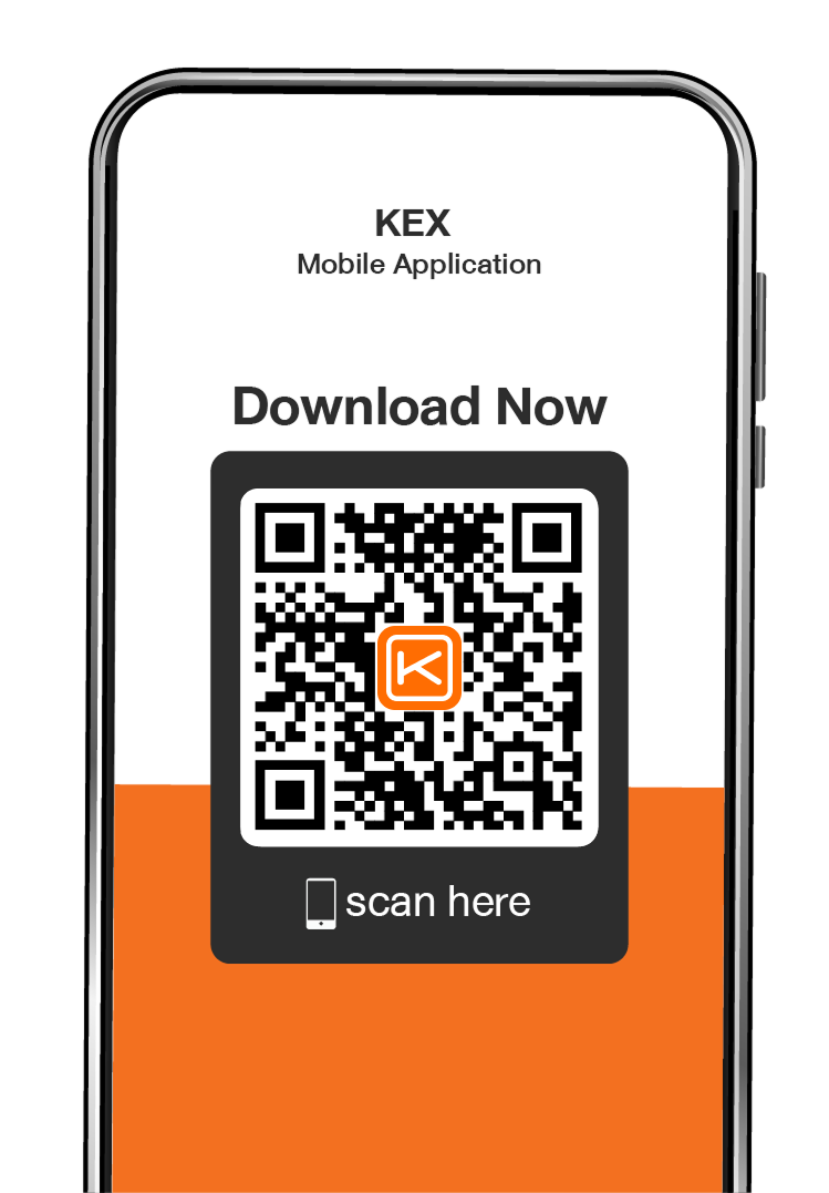 example interface of mobile app