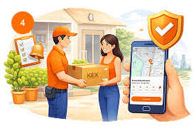 การจัดส่งปลายทาง